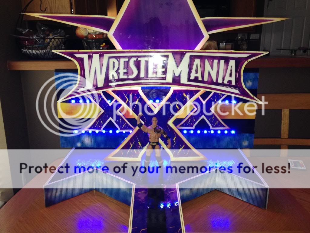 wrestlemania stage toy